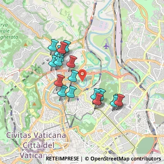 Mappa Via delle Fornaci di Tor di Quinto, 00191 Roma RM, Italia (1.69474)