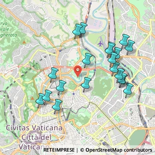 Mappa Via delle Fornaci di Tor di Quinto, 00191 Roma RM, Italia (2.2355)