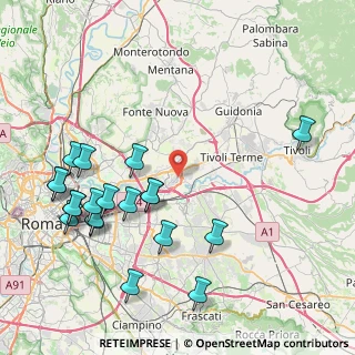 Mappa Via Cepagatti, 00131 Roma RM, Italia (10.2385)
