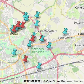 Mappa Via Monteleone di Fermo, 00156 Roma RM, Italia (2.4565)