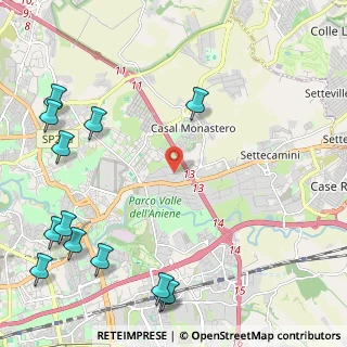 Mappa Via Monteleone di Fermo, 00156 Roma RM, Italia (3.37692)