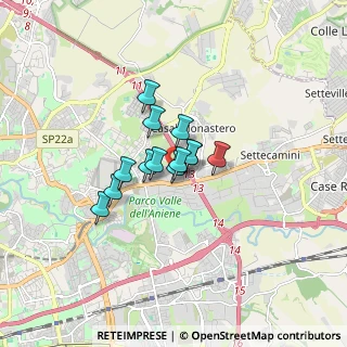 Mappa Via Monteleone di Fermo, 00156 Roma RM, Italia (1.00231)