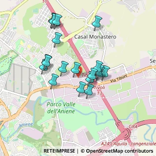 Mappa Via Monteleone di Fermo, 00156 Roma RM, Italia (0.8955)