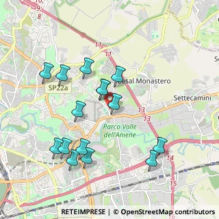 Mappa Via Osimo, 00156 Roma RM, Italia (2.05467)
