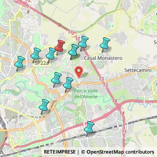 Mappa Via Osimo, 00156 Roma RM, Italia (2.09167)