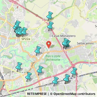 Mappa Via Osimo, 00156 Roma RM, Italia (2.8395)