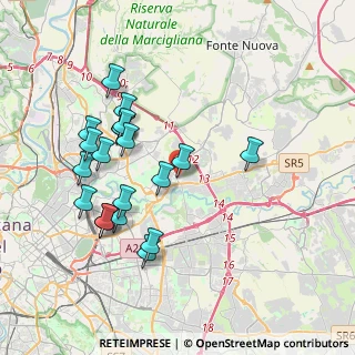 Mappa Via Osimo, 00156 Roma RM, Italia (4.0205)