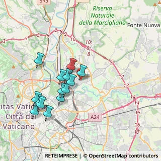 Mappa Via Stromboli, 00141 Roma RM, Italia (3.81)