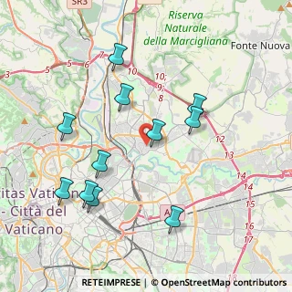 Mappa Via Stromboli, 00141 Roma RM, Italia (4.22545)