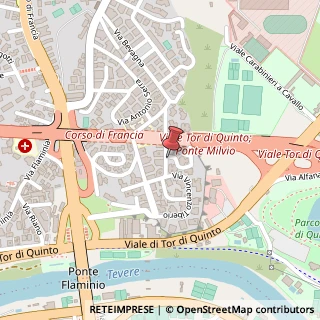 Mappa Via Guido Banti, 34, 00191 Roma, Roma (Lazio)