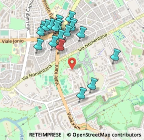 Mappa Viale Rousseau, 00137 Roma RM, Italia (0.5205)