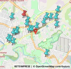 Mappa Viale Rousseau, 00137 Roma RM, Italia (1.109)