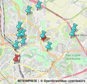 Mappa Viale Rousseau, 00137 Roma RM, Italia (2.355)