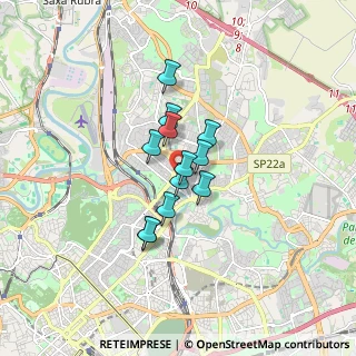 Mappa Via Etna, 00141 Roma RM, Italia (1.12)