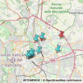 Mappa Via Val di Cogne, 00141 Roma RM, Italia (3.69)