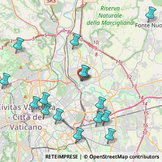 Mappa Via Val di Cogne, 00141 Roma RM, Italia (5.61)