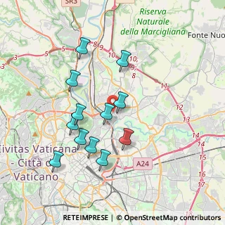 Mappa Conca D'oro, 00141 Roma RM, Italia (3.69333)