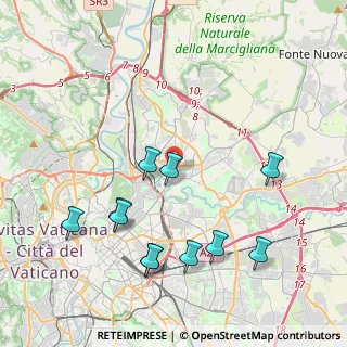 Mappa Via Giannutri, 00141 Roma RM, Italia (4.65455)