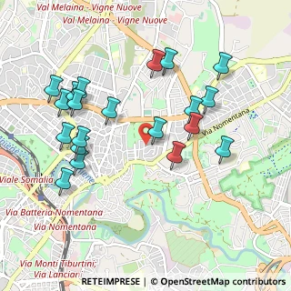Mappa Via Emilio de Marchi, 00141 Roma RM, Italia (1.092)