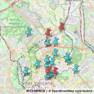 Mappa Via Sutri, 00191 Roma RM, Italia (2.325)