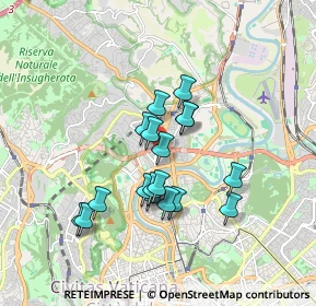 Mappa Via Sutri, 00191 Roma RM, Italia (1.51833)