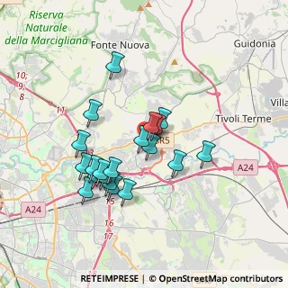 Mappa Via Rocca San Giovanni, 00131 Roma RM, Italia (3.311)