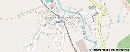 Mappa Canistro