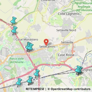 Mappa Via Roiate, 00199 Roma RM, Italia (3.56167)