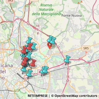 Mappa Via Antonio Provolo, 00156 Roma RM, Italia (4.62263)