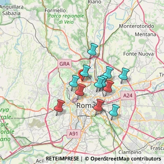 Mappa Via Agostino Bassi, 00191 Roma RM, Italia (5.79)