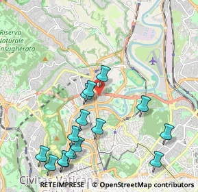 Mappa Via Agostino Bassi, 00191 Roma RM, Italia (2.51267)