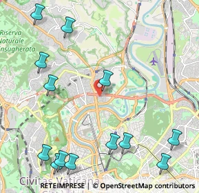 Mappa Via Agostino Bassi, 00191 Roma RM, Italia (3.02)