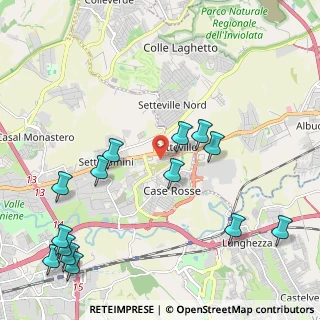 Mappa Via Monti della Laga, 00131 Roma RM, Italia (2.79357)