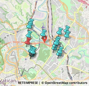 Mappa Riserva Naturale della Valle dell'Aniene, 00197 Roma RM, Italia (1.604)