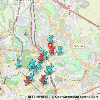 Mappa Via Val Senio, 00141 Roma RM, Italia (2.3225)