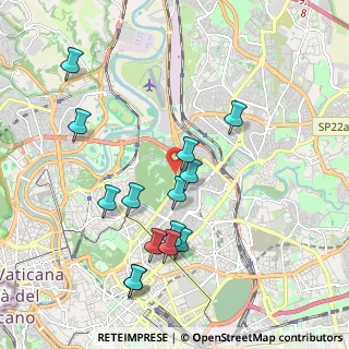 Mappa Viale don Lorenzo Milani, 00199 Roma RM, Italia (2.12929)