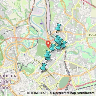 Mappa Viale don Lorenzo Milani, 00199 Roma RM, Italia (1.32727)
