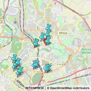 Mappa Via Cervino, 00141 Roma RM, Italia (2.45063)
