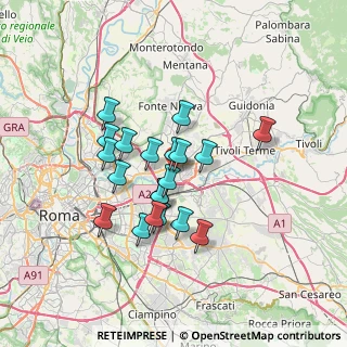 Mappa Via Adriano Olivetti, 00131 Roma RM, Italia (5.812)