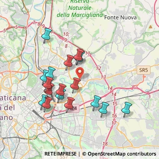 Mappa Via S. Leonardo Romito, 00156 Roma RM, Italia (3.95471)