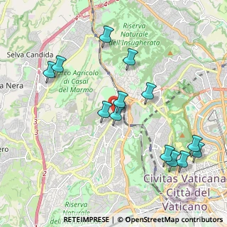 Mappa Via Vezzano Ligure, 00168 Roma RM, Italia (2.29231)