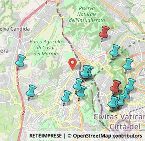 Mappa Via Vezzano Ligure, 00168 Roma RM, Italia (2.4885)