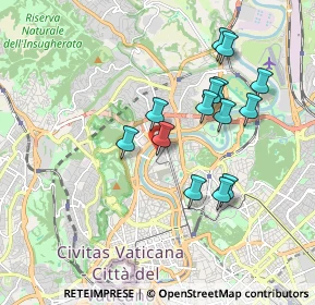 Mappa Via Andrea Sacchi, 00196 Roma RM, Italia (1.785)