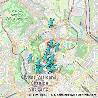 Mappa Via Andrea Sacchi, 00191 Roma RM, Italia (1.70214)