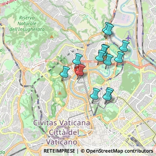 Mappa Via Andrea Sacchi, 00191 Roma RM, Italia (1.785)