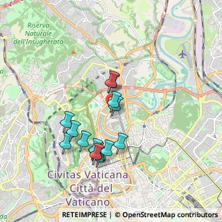 Mappa Via Andrea Sacchi, 00191 Roma RM, Italia (1.71214)