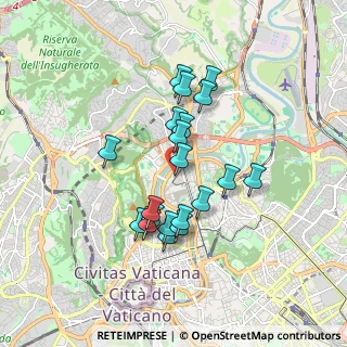 Mappa Via Andrea Sacchi, 00191 Roma RM, Italia (1.5735)