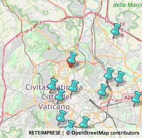 Mappa Via Venezuela, 00196 Roma RM, Italia (5.24667)