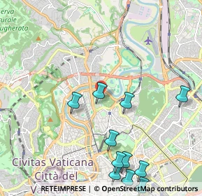 Mappa Via Venezuela, 00196 Roma RM, Italia (2.75364)