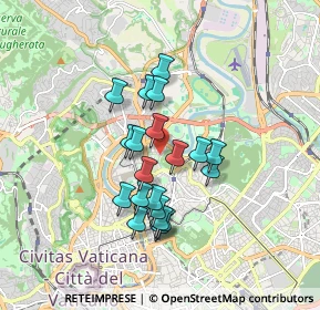 Mappa Via Venezuela, 00196 Roma RM, Italia (1.462)